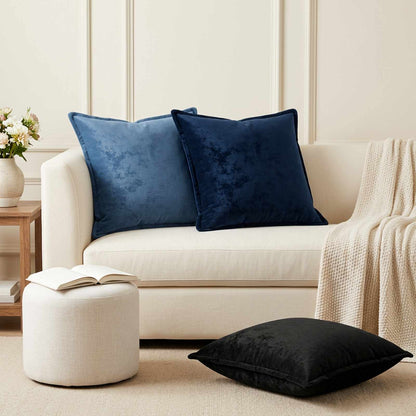 Federa 2 pz HOUTEN Blu navy Flanella