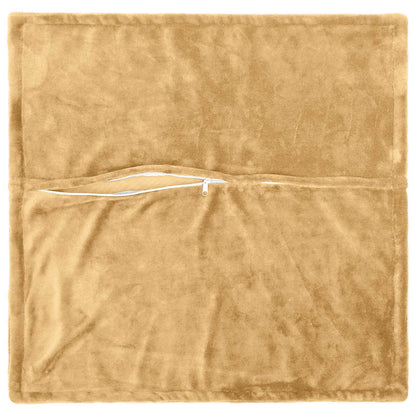 Federa 6 pz HOUTEN Tortora 55 x 55 cm Flanella