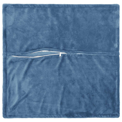 Federa 2 pz HOUTEN Azzurro 55 x 55 cm Flanella