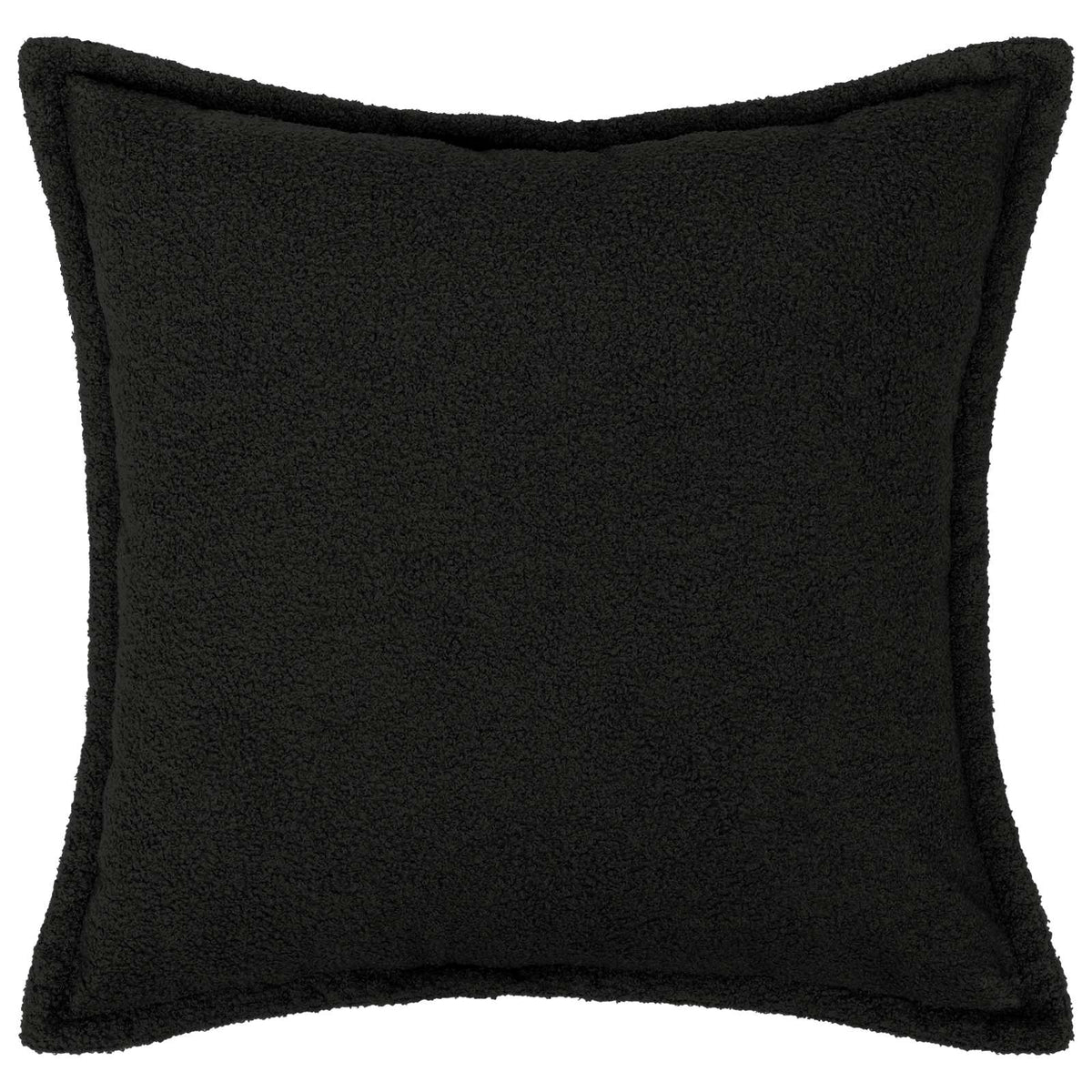 Federa 2 pcs HOUTEN Nero 60 x 60 cm Bouclé | homemem39