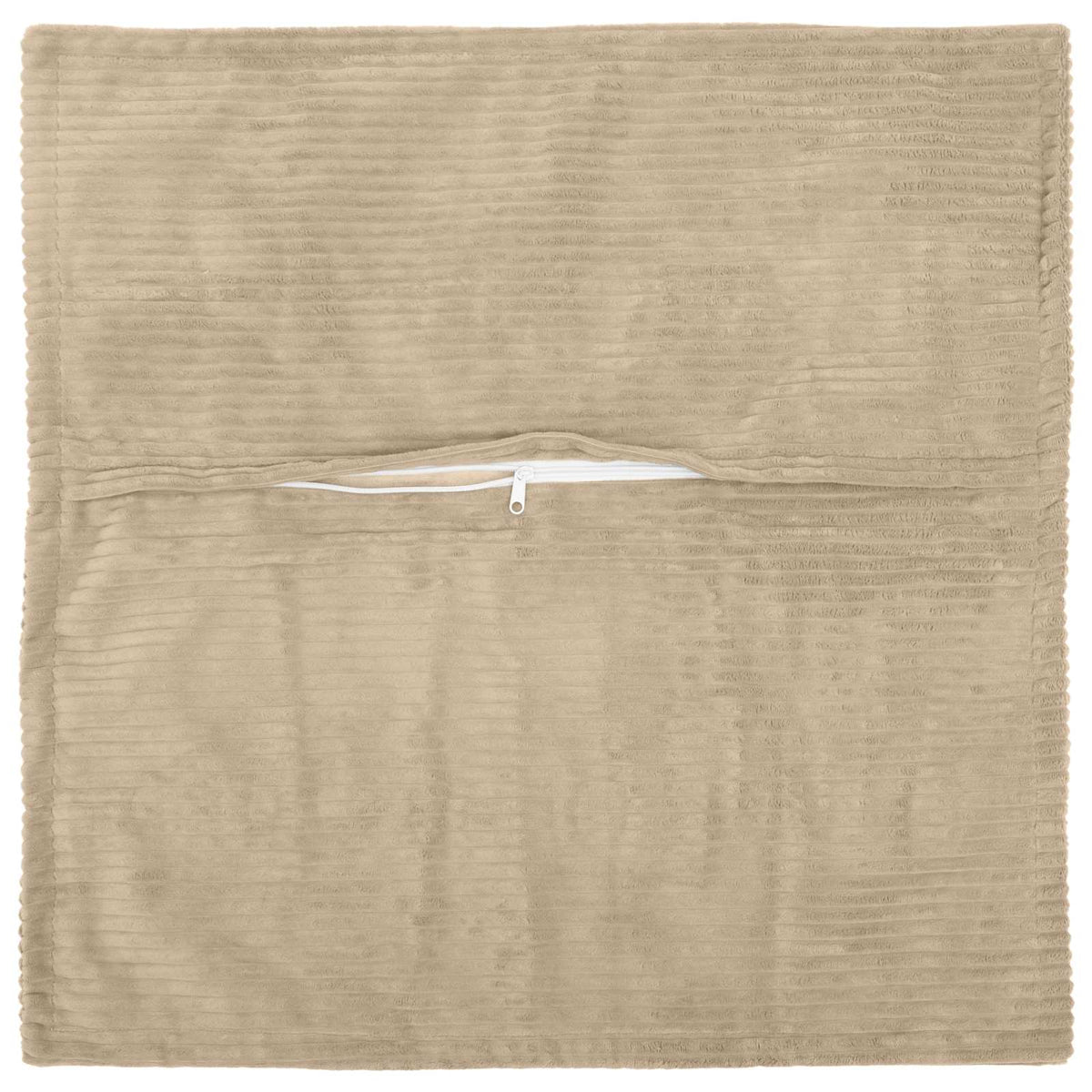 Federa 2 pz HOUTEN Tortora 65 x 65 cm corduroy | homemem39