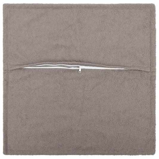 Federa 6 pcs HOUTEN Grigio Chiaro 65 x 65 cm Bouclé | homemem39
