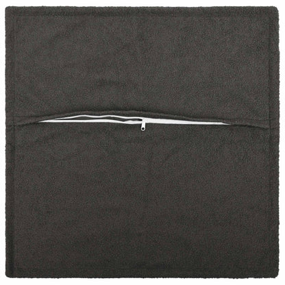 Federa 6 pcs HOUTEN Grigio Scuro 65 x 65 cm Bouclé