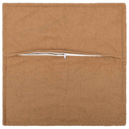 Federa 6 pcs HOUTEN Beige 65 x 65 cm Bouclé | homemem39