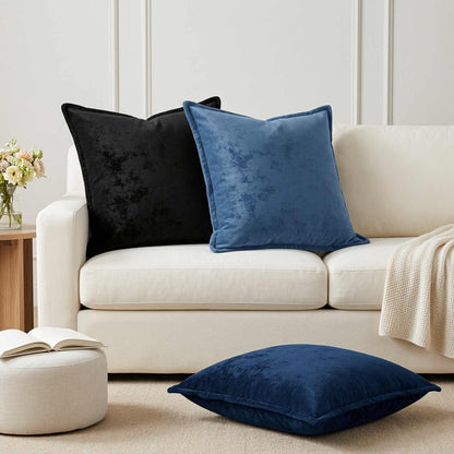 Federa 2 pz HOUTEN Blu navy Flanella