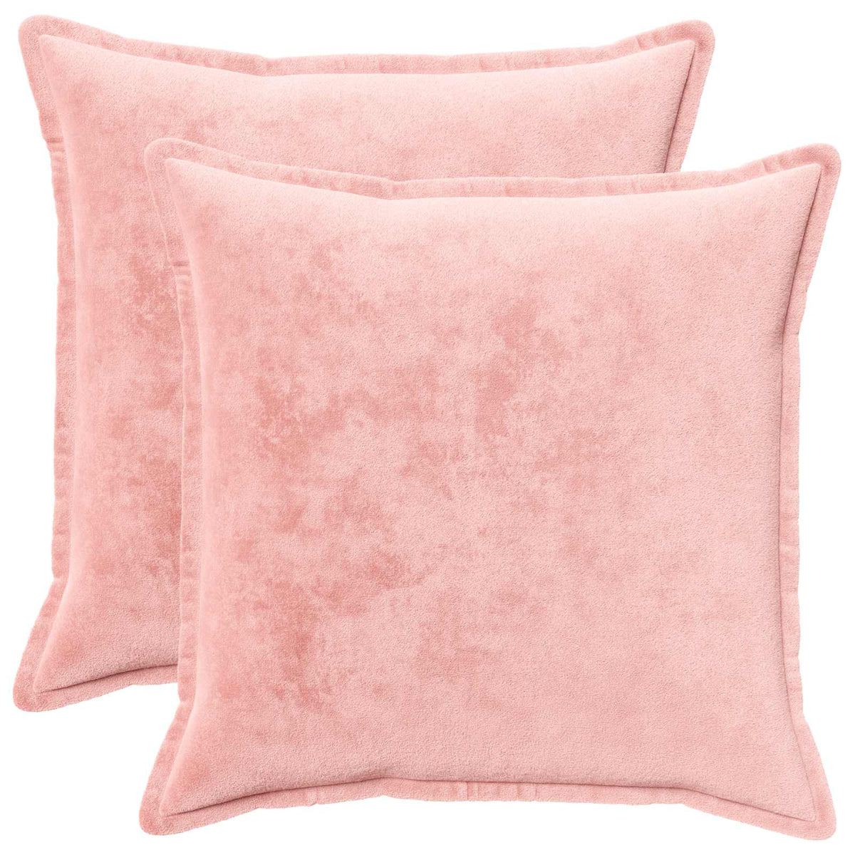 Federa 2 pz HOUTEN Rosa 65 x 65 cm Flanella