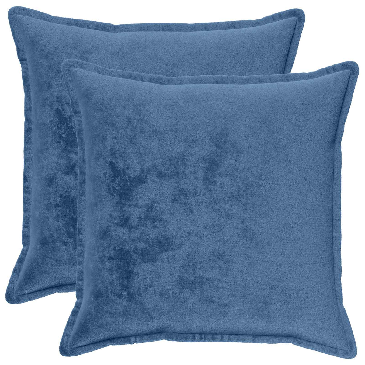 Federa 2 pz HOUTEN Azzurro 65 x 65 cm Flanella