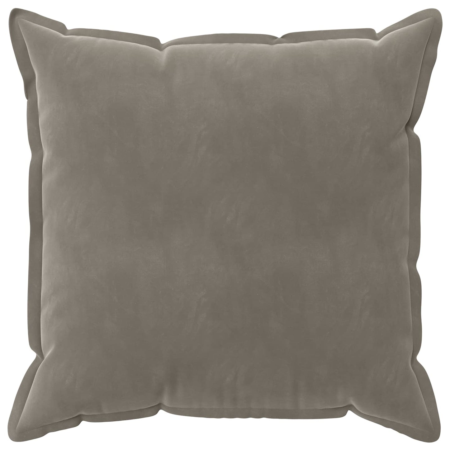 Federa 2 pcs HOUTEN Grigio Chiaro 70 x 70 cm Velluto