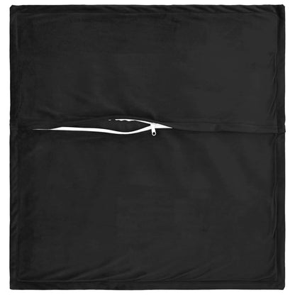 Federa 2 pcs HOUTEN Nero 70 x 70 cm Velluto