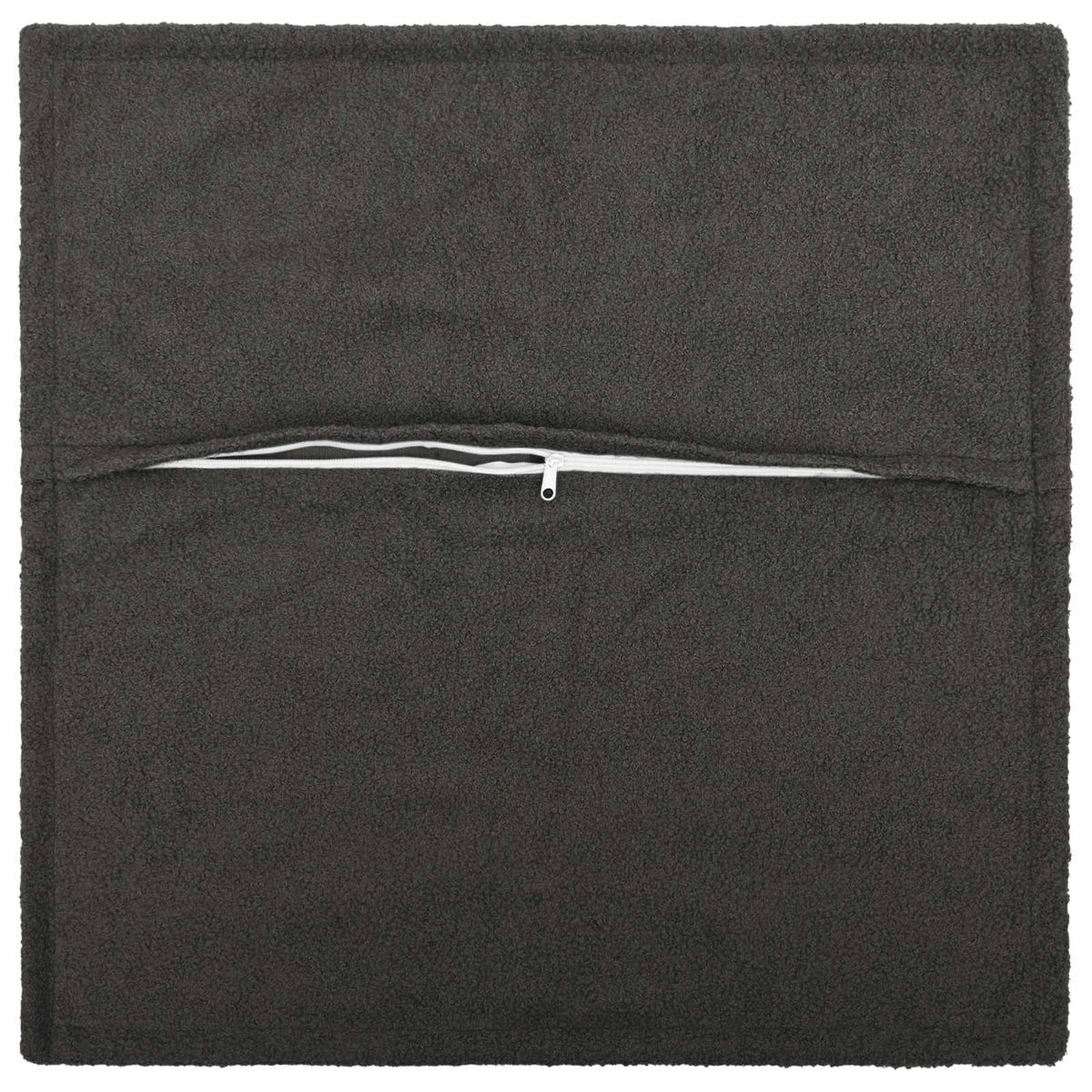Federa 2 pcs HOUTEN Grigio Scuro 70 x 70 cm Bouclé | homemem39