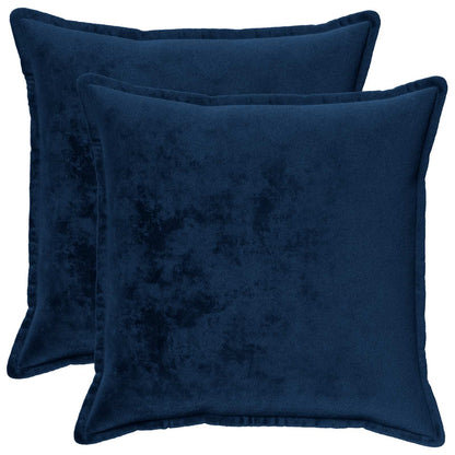 Federa 2 pz HOUTEN Blu navy Flanella