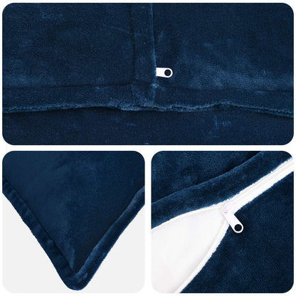 Federa 6 pz HOUTEN Blu navy Flanella