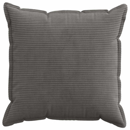 Federa 2 pz HOUTEN Grigio Scuro 80 x 80 cm corduroy | homemem39