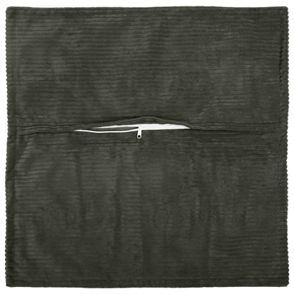 Federa 2 pz HOUTEN Antracite 80 x 80 cm corduroy | homemem39