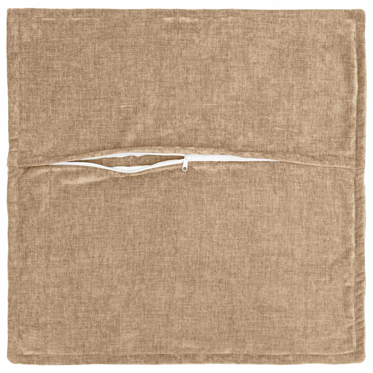 Federa 6 pz HOUTEN Tortora 80 x 80 cm Tessuto Chenille | homemem39