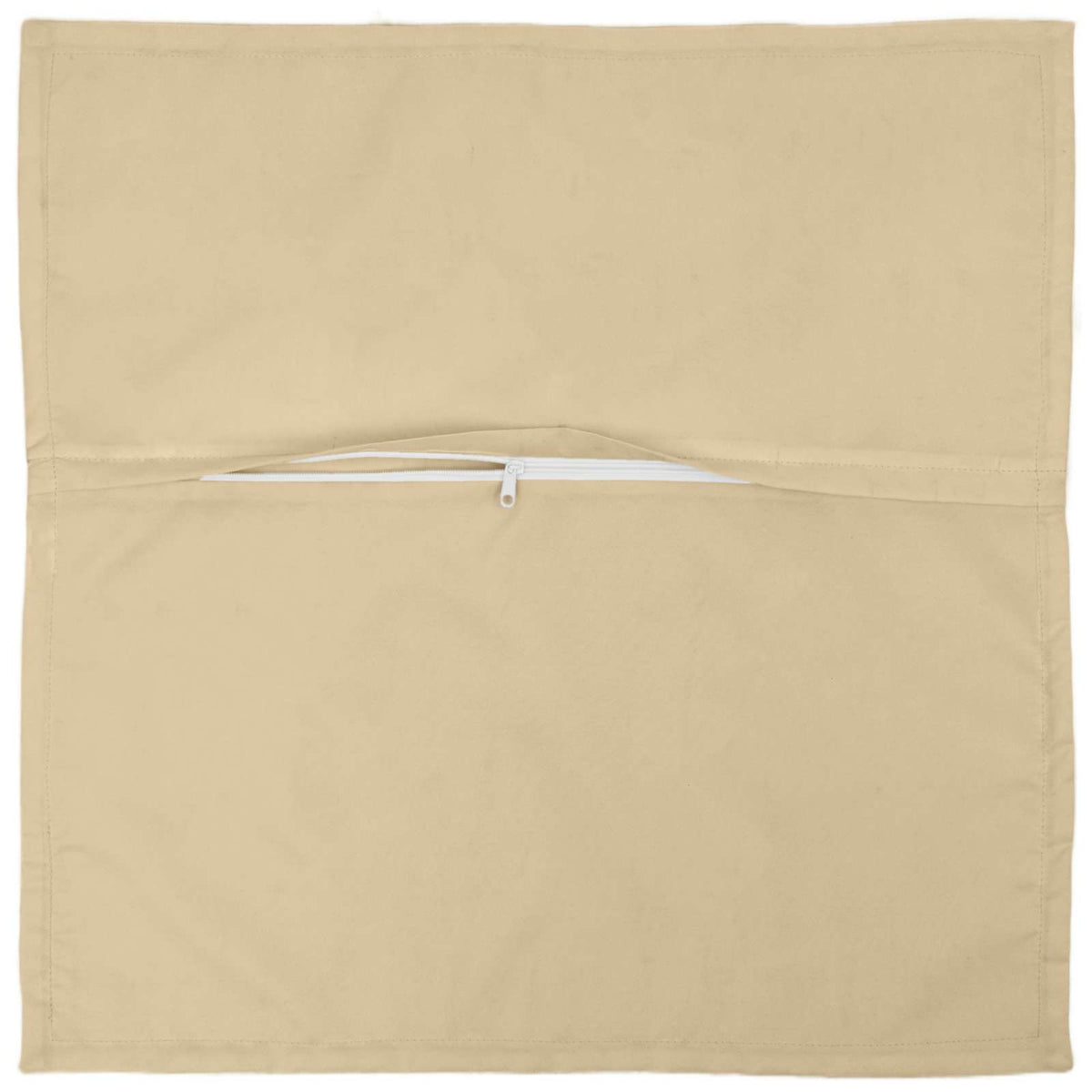 Federa 6 pz HOUTEN Beige 80 x 80 cm Poliestere