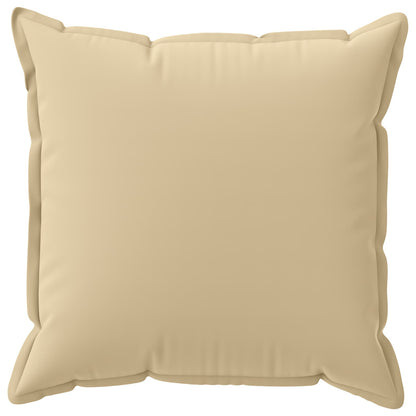 Federa 6 pz HOUTEN Beige 80 x 80 cm Poliestere