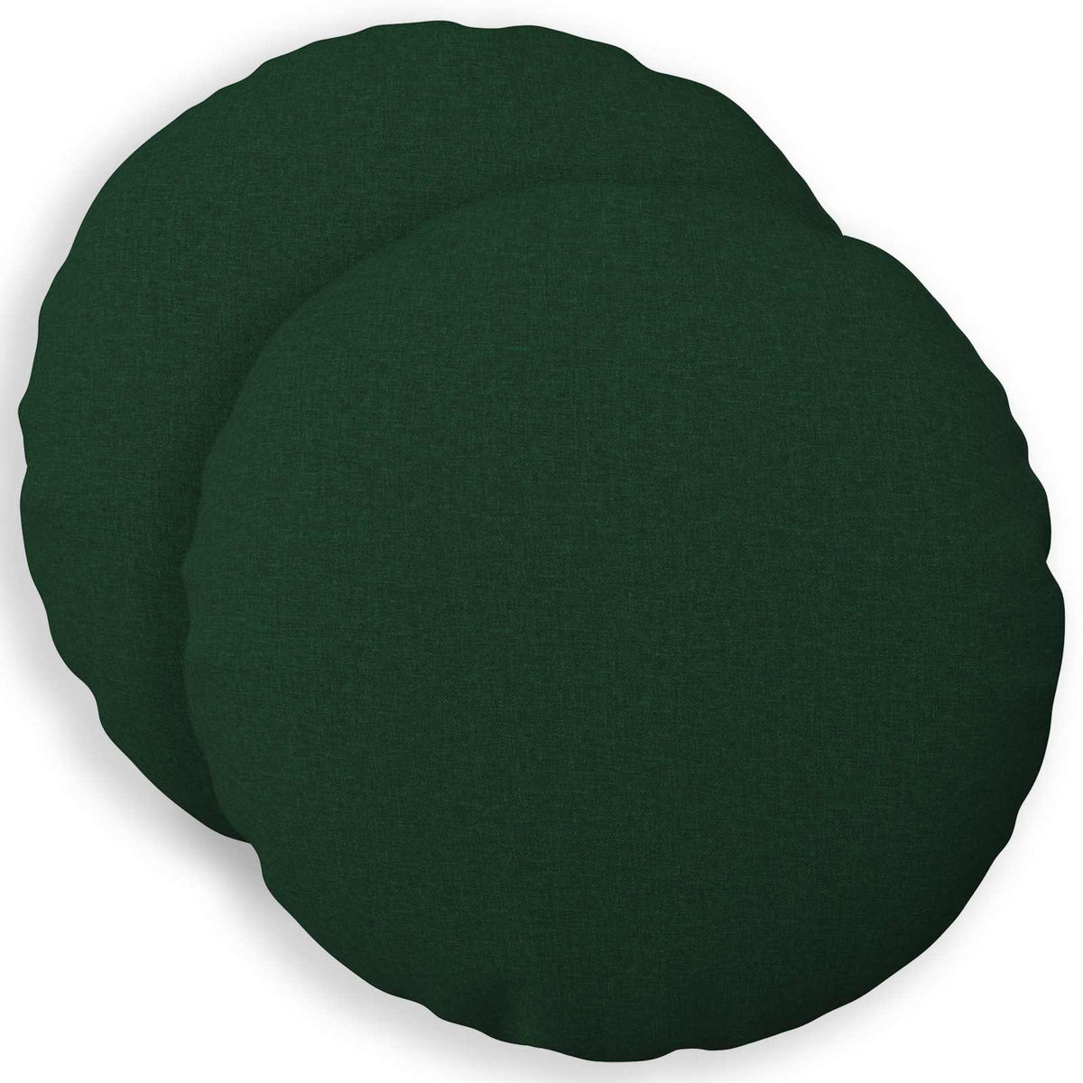 Federa 2 pz HEERLEN Verde Scuro Ø 30 cm Tessuto | homemem39