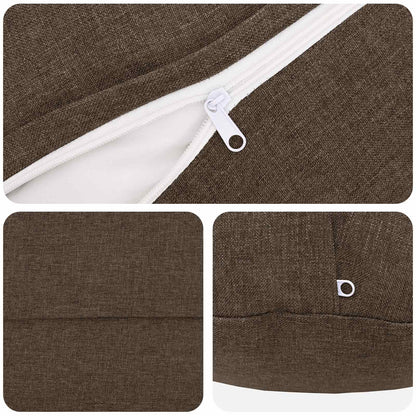 Federa 2 pz HEERLEN Tortora Ø 30 cm Fabric | homemem39