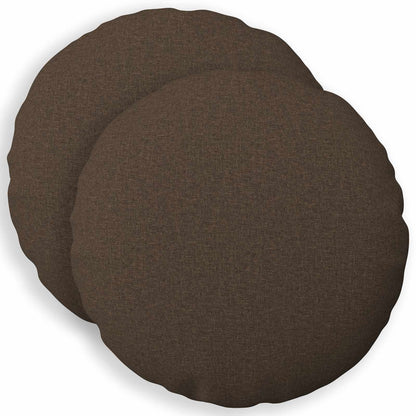 Federa 2 pz HEERLEN Tortora Ø 30 cm Fabric | homemem39