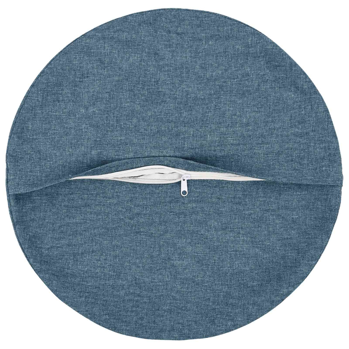 Federa 6 pz HEERLEN Blu jeans Ø 40 cm Tessuto