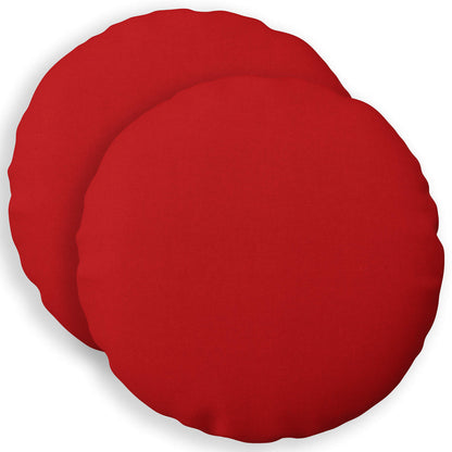 Federa 2 pz HEERLEN Rosso Ø 40 cm Tessuto