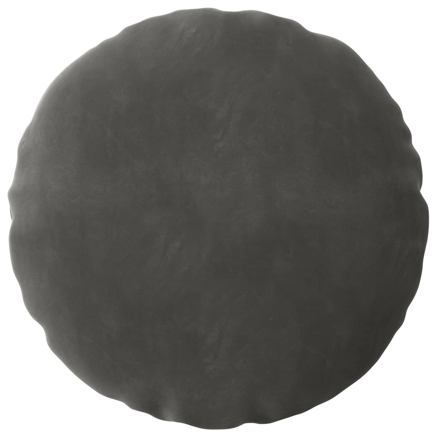 Federa 2 pcs HEERLEN Grigio Scuro Ø 40 cm Velluto