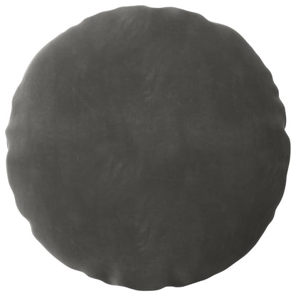 Federa 2 pcs HEERLEN Grigio Scuro Ø 40 cm Velluto