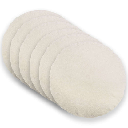 Federa 6 pcs HEERLEN Crema Ø 40 cm Bouclé | homemem39