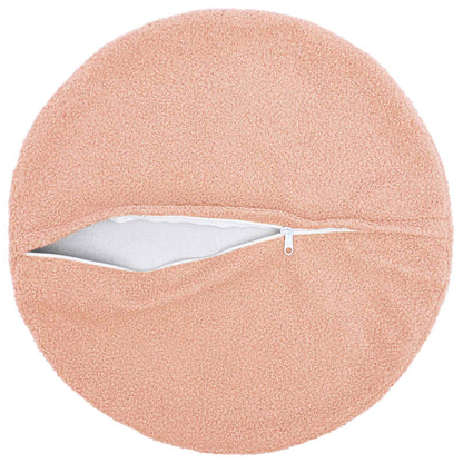 Federa 6 pcs HEERLEN Rosa Ø 40 cm Bouclé | homemem39