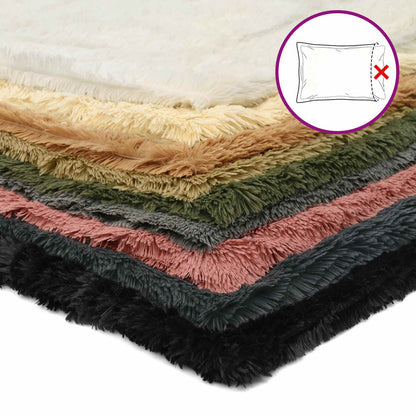 Federa 6 pcs HEERLEN Grigio Chiaro Ø 40 cm Fleece PV