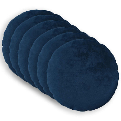 Federa 6 pz HEERLEN Blu navy Diam. 40 cm Flanella | homemem39