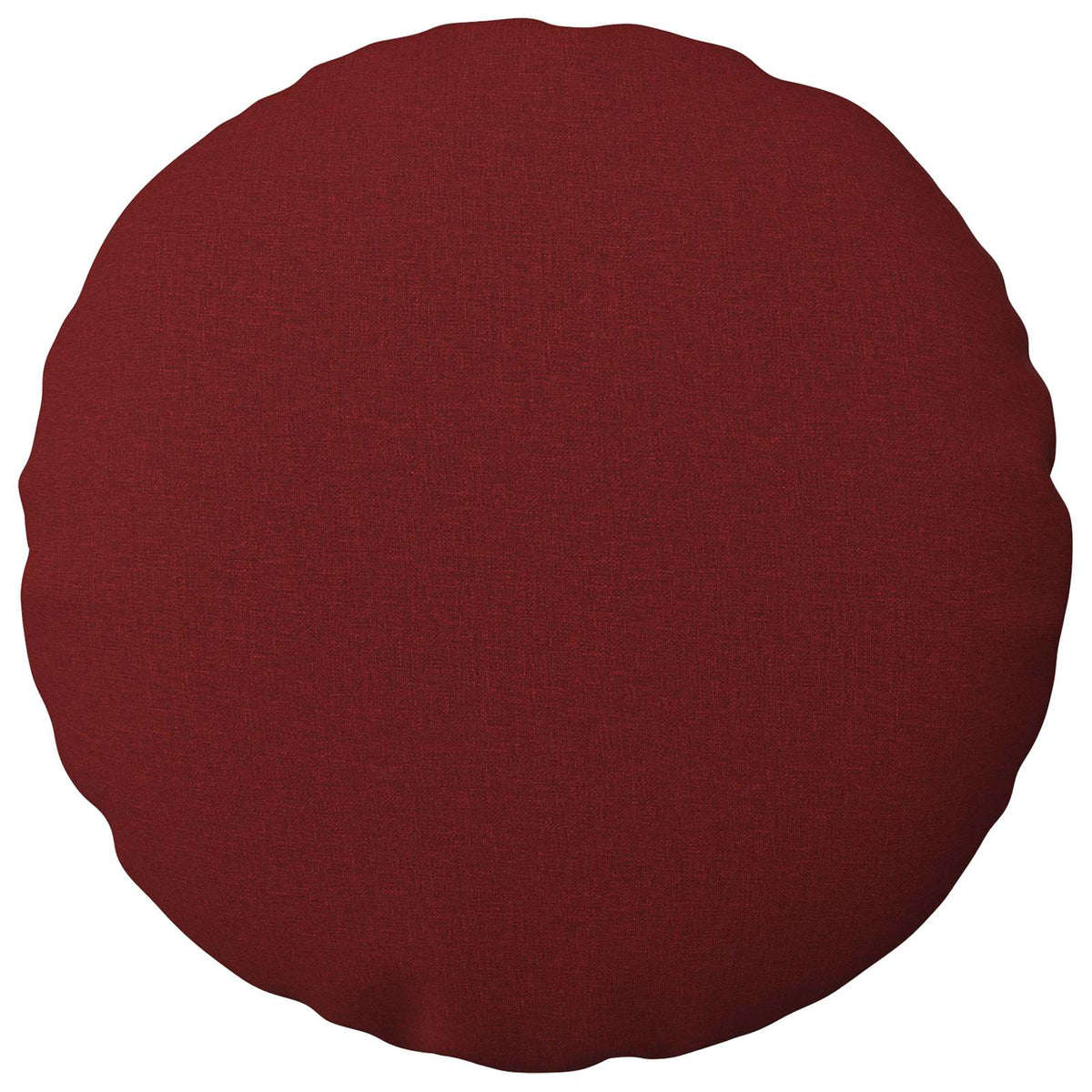 Federa 2 pz HEERLEN Rosso Vino Ø 50 cm Tessuto