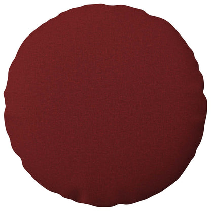 Federa 2 pz HEERLEN Rosso Vino Ø 50 cm Tessuto