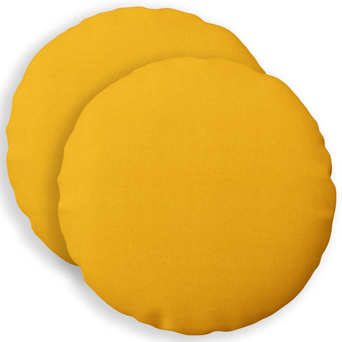 Federa 2 pz HEERLEN Giallo Chiaro Ø 50 cm Tessuto