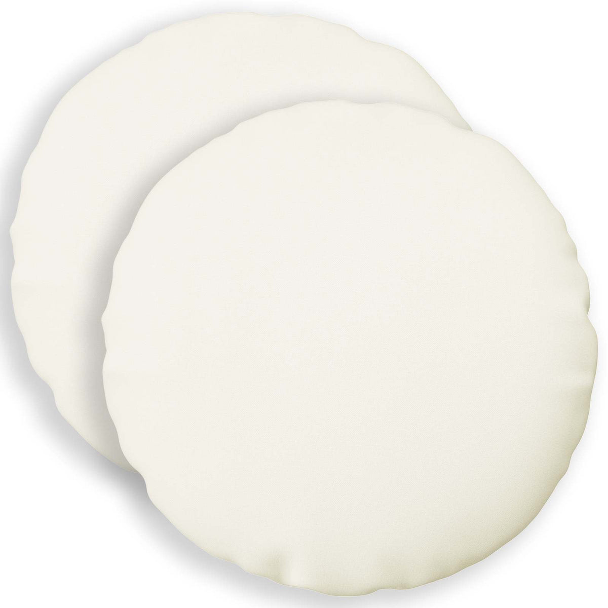 Federa 2 pz HEERLEN Bianco Ø 50 cm Tessuto