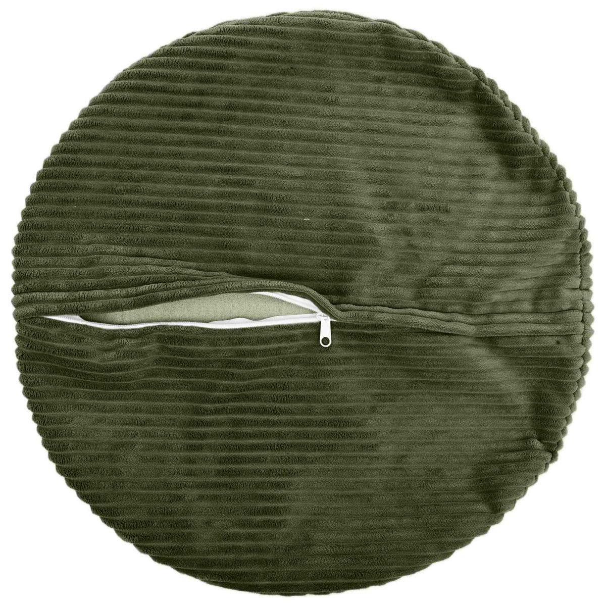 Federa 2 pcs HEERLEN Verde Ø 50 cm corduroy | homemem39