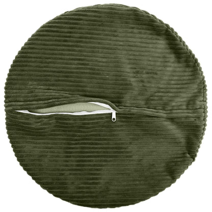 Federa 2 pcs HEERLEN Verde Ø 50 cm corduroy | homemem39