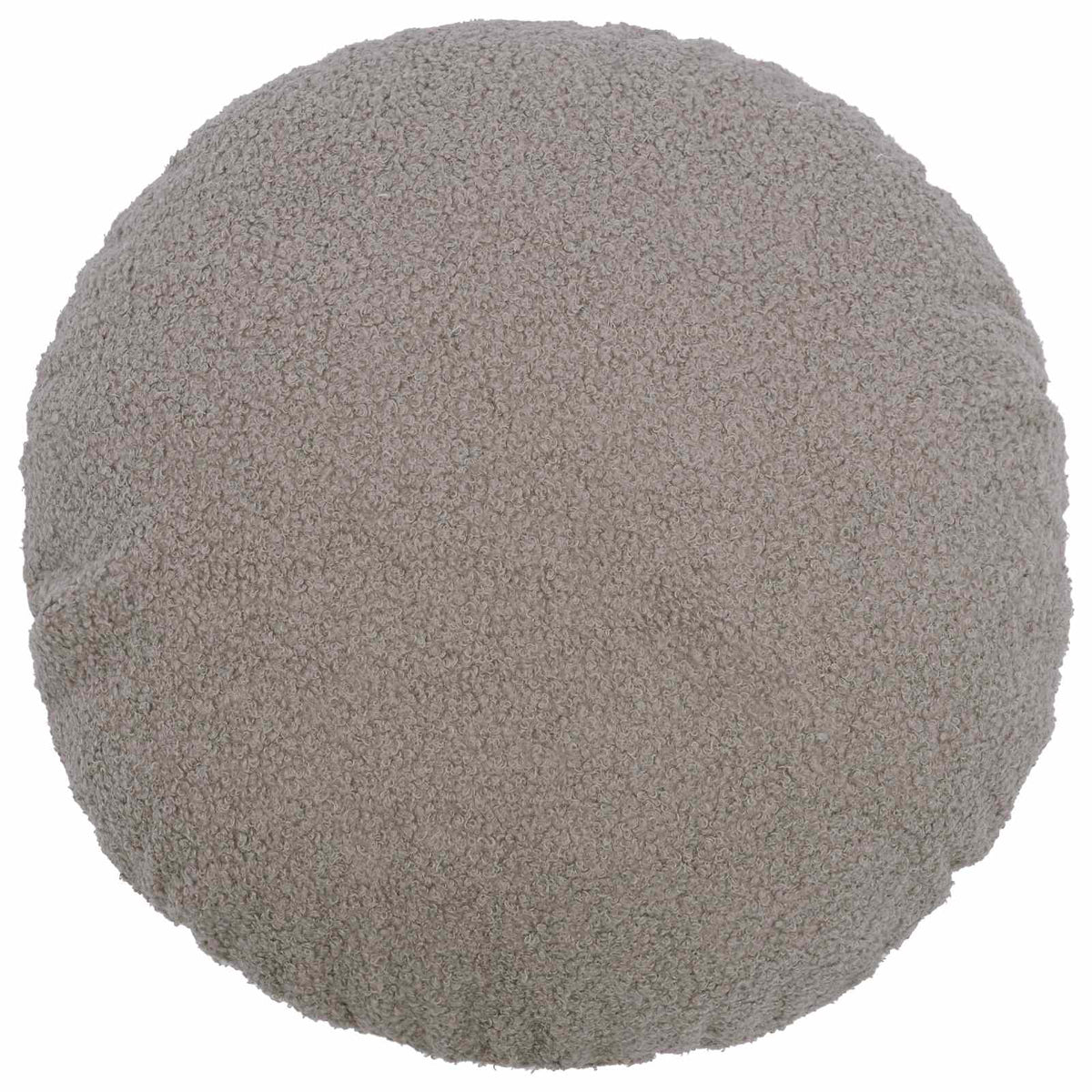 Federa 2 pcs HEERLEN Grigio Chiaro Ø 50 cm Bouclé | homemem39