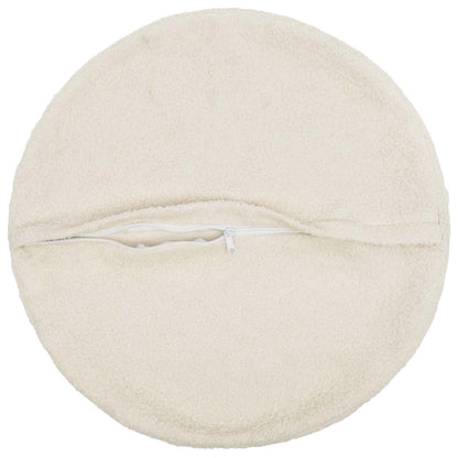 Federa 2 pcs HEERLEN Crema Ø 50 cm Bouclé | homemem39