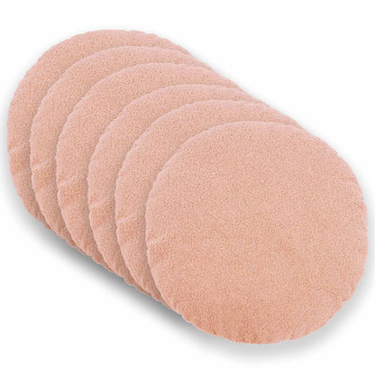 Federa 6 pcs HEERLEN Rosa Ø 50 cm Bouclé | homemem39