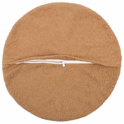 Federa 2 pcs HEERLEN Beige Ø 50 cm Bouclé | homemem39
