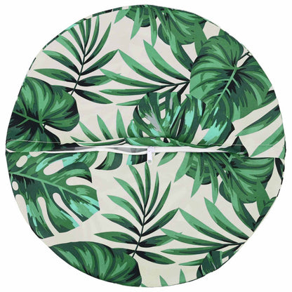Federa 2 pcs HEERLEN Motivo a Foglie Ø 50 cm Poliestere