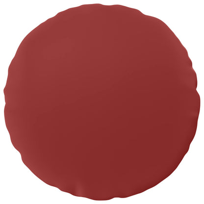 Federa 2 pcs HEERLEN Rosso Vino Ø 50 cm Poliestere