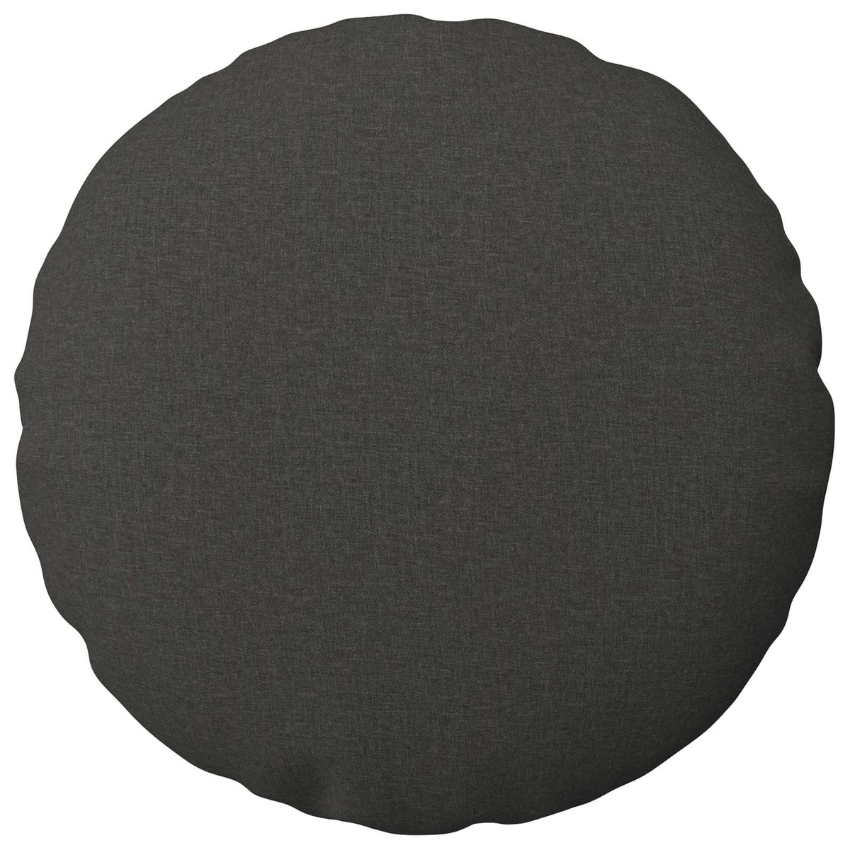 Federa 2 pz HEERLEN Grigio Scuro Ø 60 cm Tessuto | homemem39