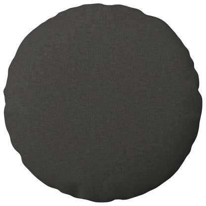 Federa 2 pz HEERLEN Grigio Scuro Ø 60 cm Tessuto | homemem39