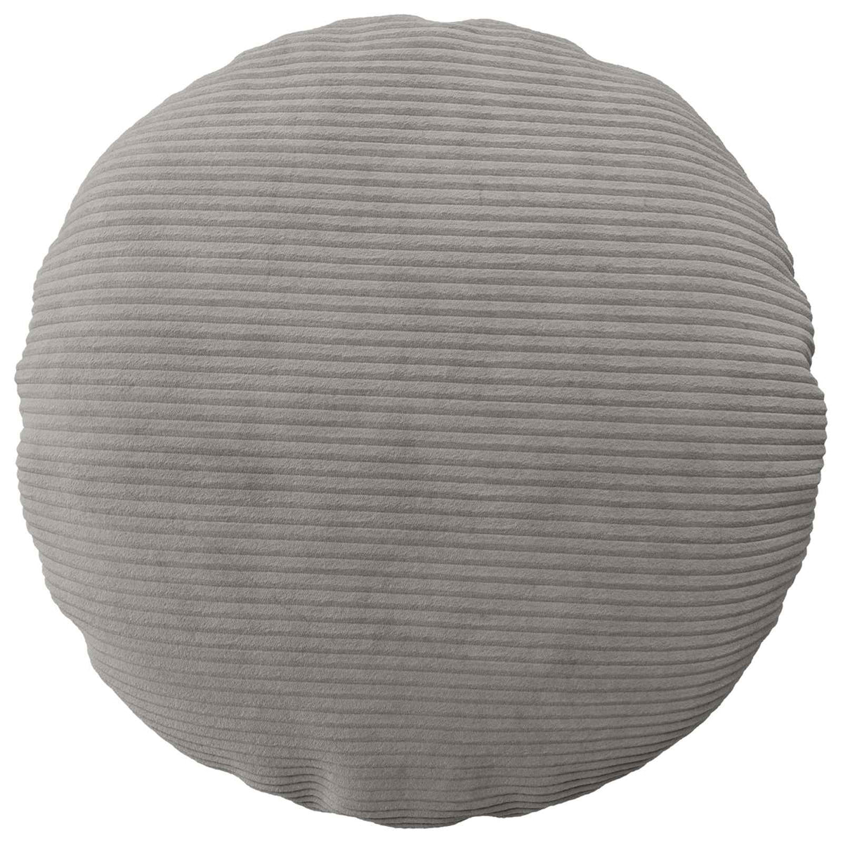Federa 2 pcs HEERLEN Grigio Chiaro Ø 60 cm corduroy | homemem39