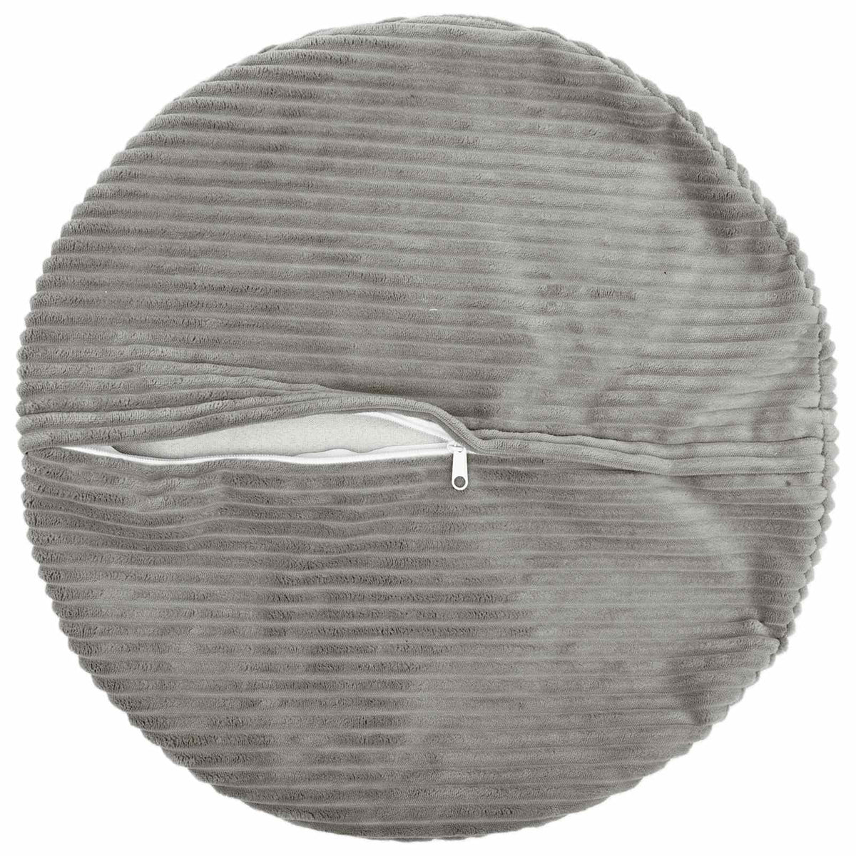 Federa 6 pcs HEERLEN Grigio Chiaro Ø 60 cm corduroy | homemem39