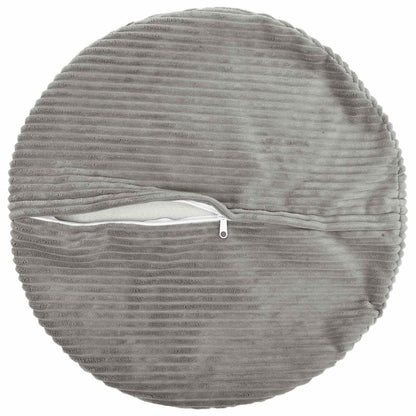 Federa 6 pcs HEERLEN Grigio Chiaro Ø 60 cm corduroy | homemem39