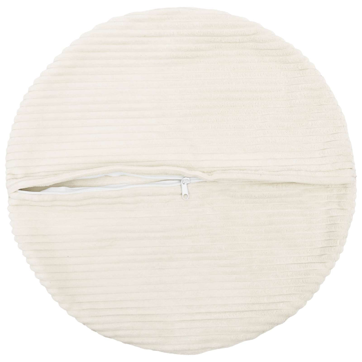Federa 6 pcs HEERLEN Crema Ø 60 cm corduroy | homemem39